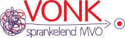 Logo Vonk, sprankelend MVO